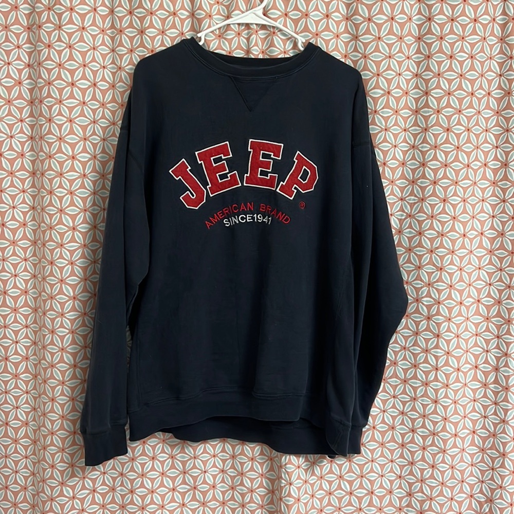 Vintage JEEP Crewneck!!